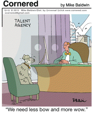 Cornered on Tuesday December 15, 2015 Comic Strip