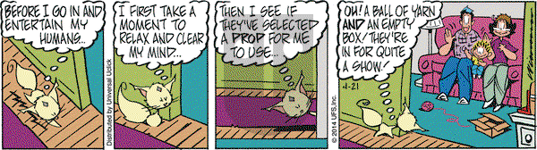 Rose is Rose on Monday April 21, 2014 Comic Strip