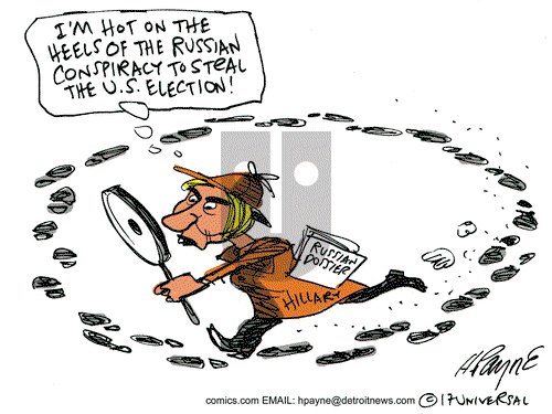 Henry Payne on Thursday November 2, 2017 Comic Strip