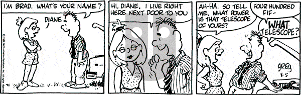 Luann on Saturday August 5, 1989 Comic Strip