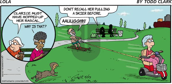 Lola on Sunday June 29, 2025 Comic Strip