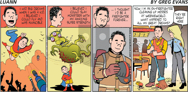Luann on Sunday July 31, 2011 Comic Strip