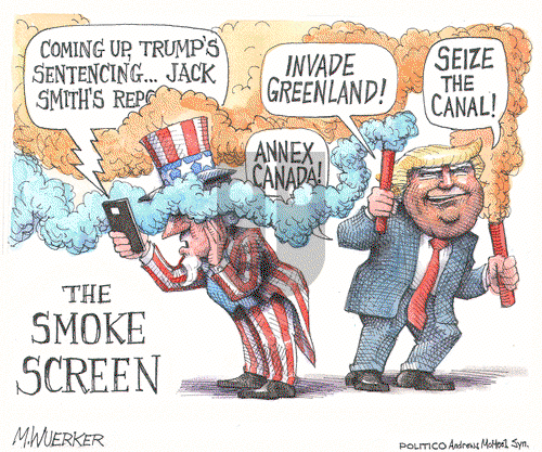 Matt Wuerker on Friday January 10, 2025 Comic Strip