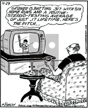 Close to Home on Saturday April 29, 2006 Comic Strip