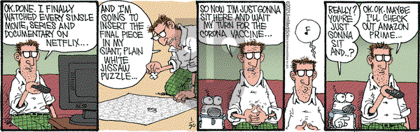 Monty on Saturday January 30, 2021 Comic Strip