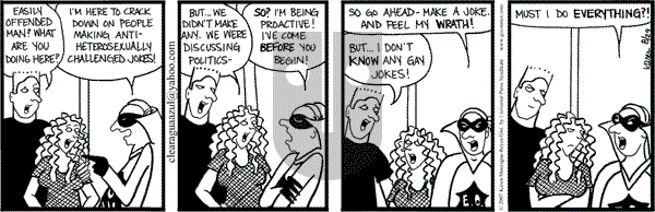 Clear Blue Water on Wednesday August 29, 2007 Comic Strip