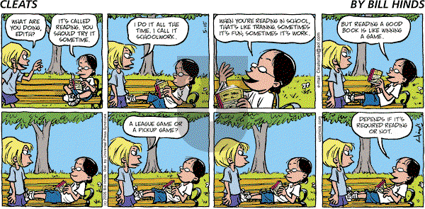 Cleats - Sunday May 15, 2005 Comic Strip