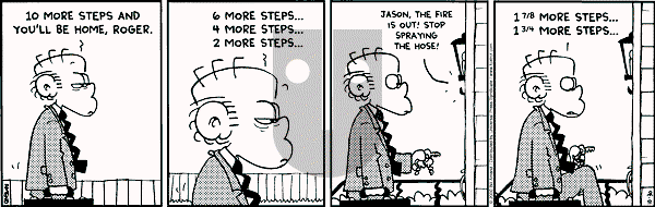 FoxTrot - Monday October 30, 2000 Comic Strip