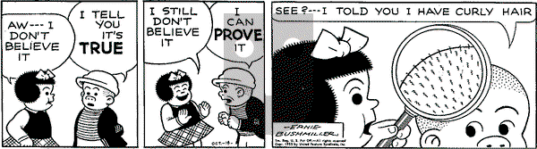 Nancy Classics on Wednesday October 14, 2015 Comic Strip