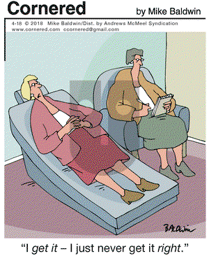 Cornered on Wednesday April 18, 2018 Comic Strip