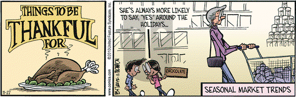Grand Avenue on Monday November 22, 2010 Comic Strip