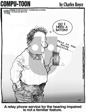 Compu-toon on Monday April 7, 2025 Comic Strip