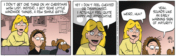 Luann on Thursday December 27, 2007 Comic Strip