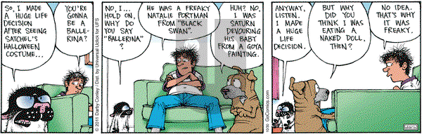 Get Fuzzy on Wednesday October 30, 2013 Comic Strip
