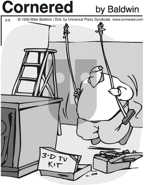 Cornered on Tuesday March 9, 1999 Comic Strip
