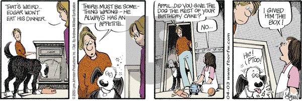 For Better or For Worse on Thursday April 3, 2025 Comic Strip