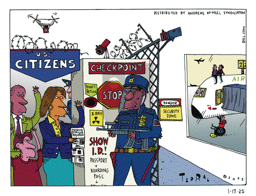 Ted Rall on Friday January 17, 2025 Comic Strip