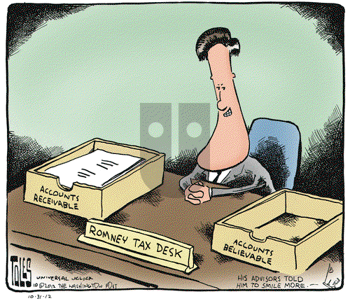 Tom Toles on Wednesday October 31, 2012 Comic Strip