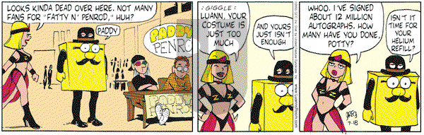 Luann on Monday July 18, 2005 Comic Strip
