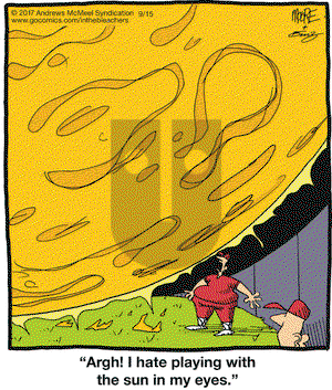 In the Bleachers on Friday September 15, 2017 Comic Strip