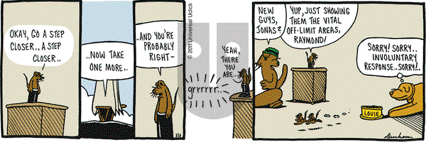 Overboard on Thursday March 3, 2011 Comic Strip