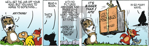 Over the Hedge - Thursday November 7, 2024 Comic Strip
