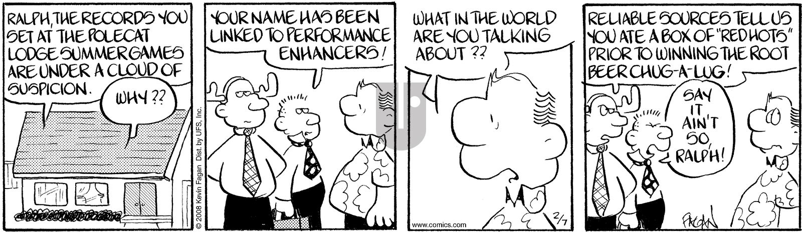 Drabble - Thursday February 7, 2008 Comic Strip