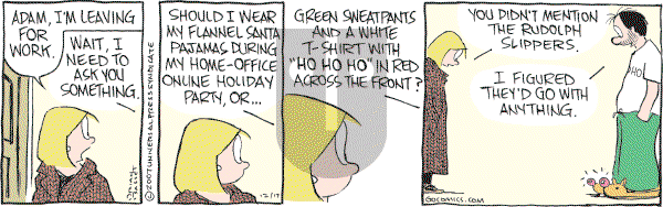Adam@Home on Monday December 17, 2007 Comic Strip