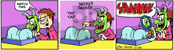 Garfield on Monday October 26, 1992 Comic Strip