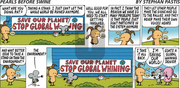 Pearls Before Swine on Sunday January 15, 2017 Comic Strip