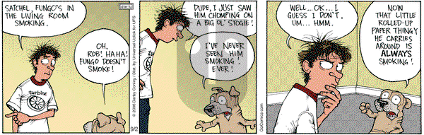 Get Fuzzy on Tuesday September 2, 2014 Comic Strip