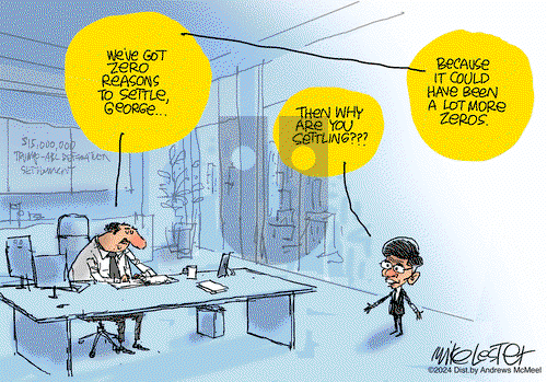Mike Lester on Wednesday December 18, 2024 Comic Strip