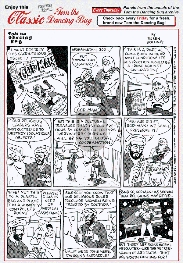 Tom the Dancing Bug on Thursday December 14, 2017 Comic Strip