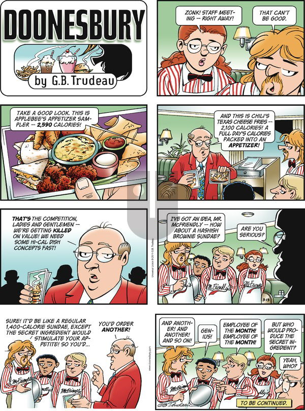 Doonesbury on Sunday March 13, 2011 Comic Strip