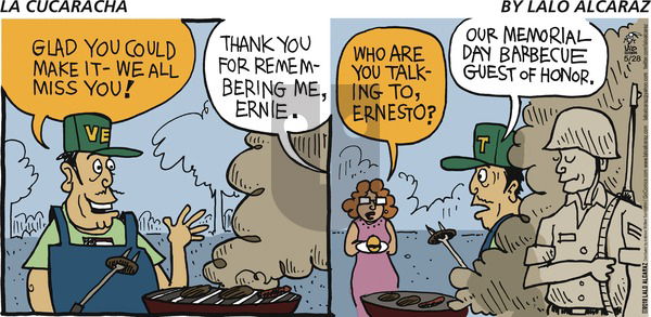 La Cucaracha on Sunday May 28, 2017 Comic Strip