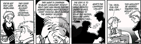 Doonesbury on Tuesday October 2, 1990 Comic Strip