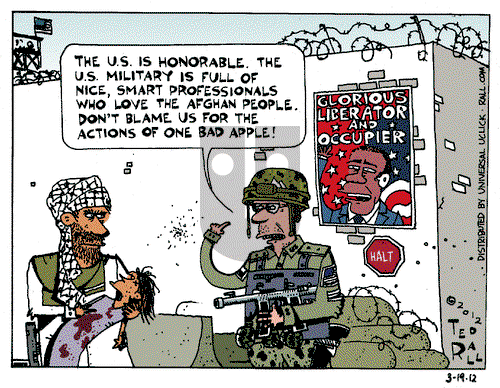 Ted Rall on Monday March 19, 2012 Comic Strip