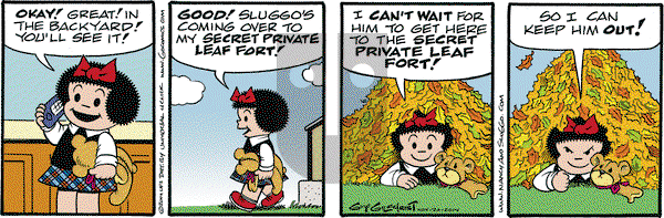 Nancy on Thursday November 20, 2014 Comic Strip