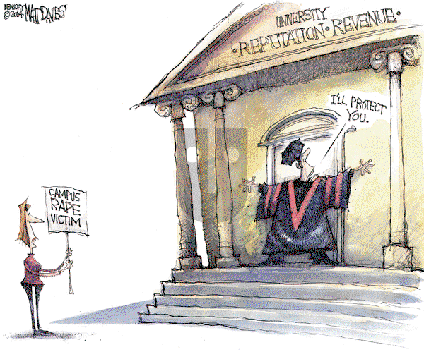 Matt Davies on Tuesday December 16, 2014 Comic Strip