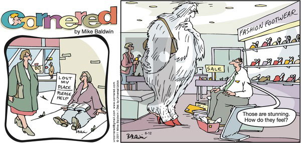 Cornered on Sunday June 12, 2011 Comic Strip