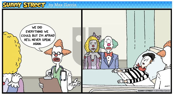 Sunny Street on Friday June 13, 2014 Comic Strip