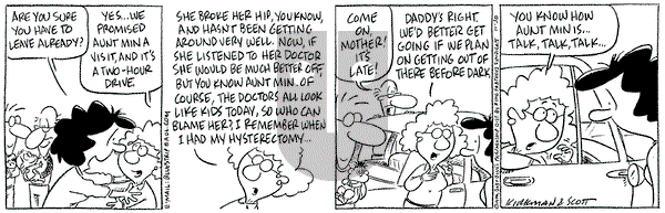 Baby Blues on Saturday November 30, 1996 Comic Strip