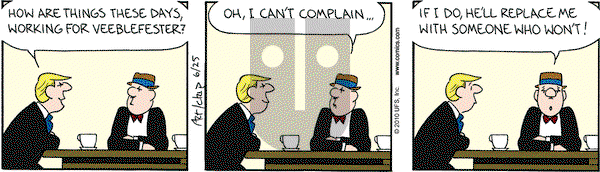 The Born Loser on Friday June 25, 2010 Comic Strip