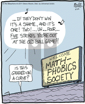 In the Bleachers on Monday June 27, 2011 Comic Strip