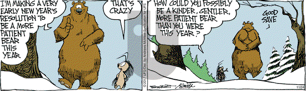 The Grizzwells on Friday November 24, 2017 Comic Strip