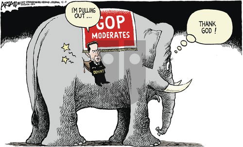 Robert Ariail on Sunday December 9, 2012 Comic Strip