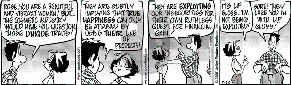 Rose is Rose on Friday July 20, 2007 Comic Strip