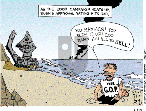 Ted Rall on Saturday June 9, 2007 Comic Strip