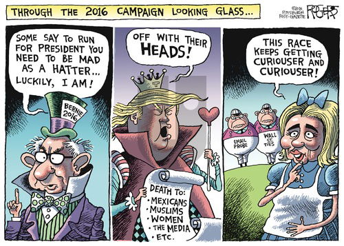 Rob Rogers - Sunday June 5, 2016 Comic Strip