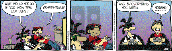The Buckets on Friday November 23, 2018 Comic Strip